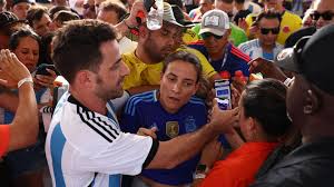 The start of the Copa América Final Postponed due to Fan Chaos